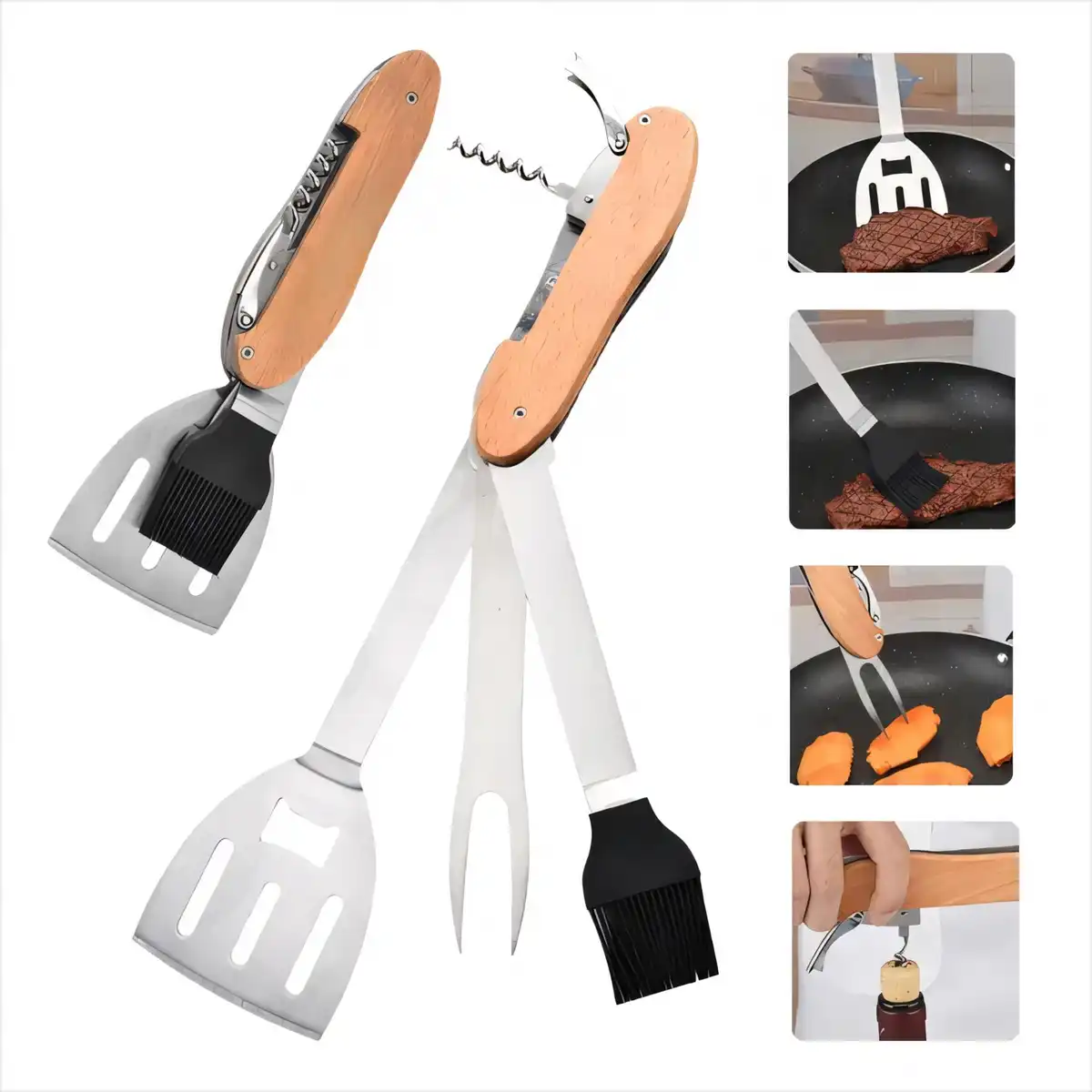 5 in 1 Grill Tool Set